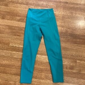 Girlfriend Collective Compressive Leggings Emerald Green Size Small Style 4008